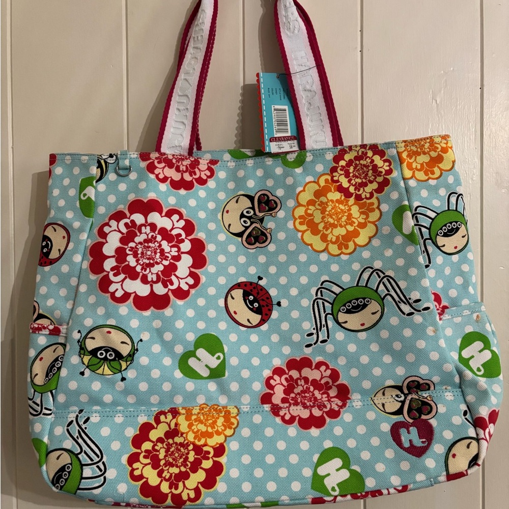 Harajuku Lovers Colorful Floral Tote